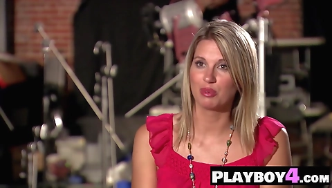 Sexy blonde's tight pussy is horny and ass oblivon