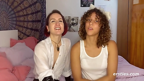 Sexy blonde fucked with a dildo and facial