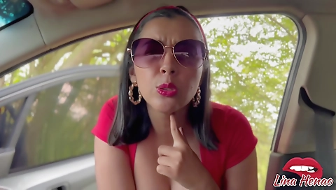 Hot milf with huge tits fucked in her pussy