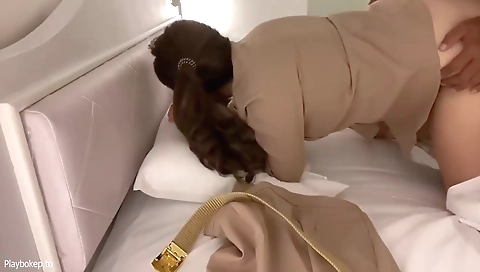 Mature woman with huge boobs