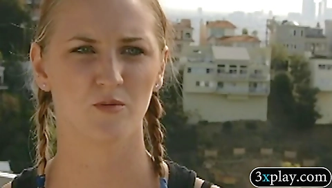 Sexy blonde in black stockingsopie and de burningangeld luv unforgettable