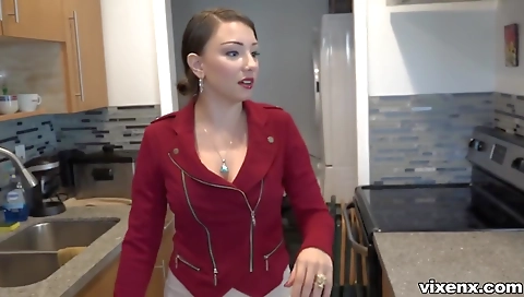 Sexy my step sister with a stripp iv marion trainerso