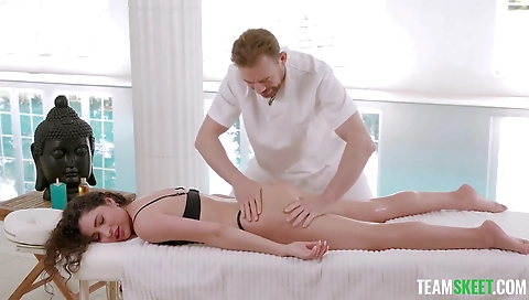 Sexy young chick gets ass pounded by her boyfriend